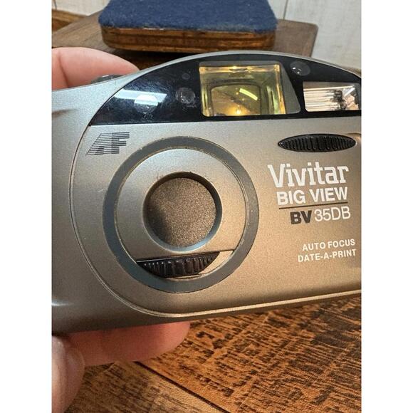 Vivitar Big View BV35DB Motor Auto Focus Camera Tested with Batteries, No Film - Picture 15 of 15